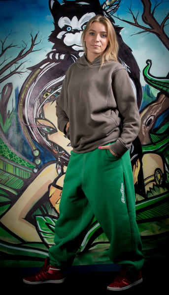 DEEP GREEN SWEATPANTS