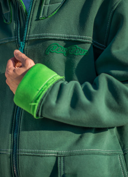 DARK GREEN / GREEN PRO HOODIE