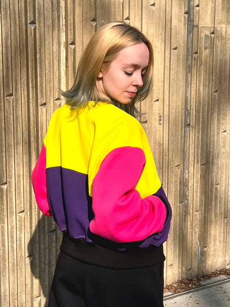 Colorful bomber jacket