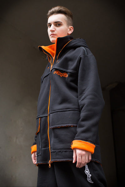 BLACK&CUSTOM PRO HOODIE