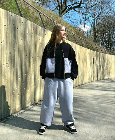Unisex Cotton Blend Bomber Jacket