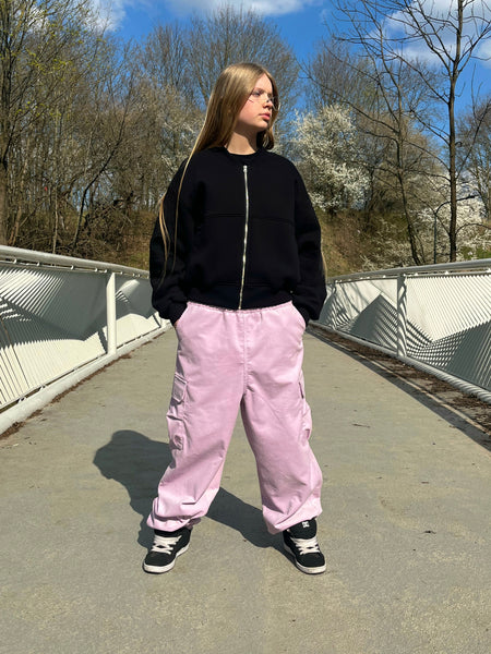 LIGHT PINK CORDUROY 5 POCKET  PANTS