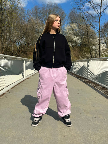 LIGHT PINK CORDUROY 5 POCKET  PANTS