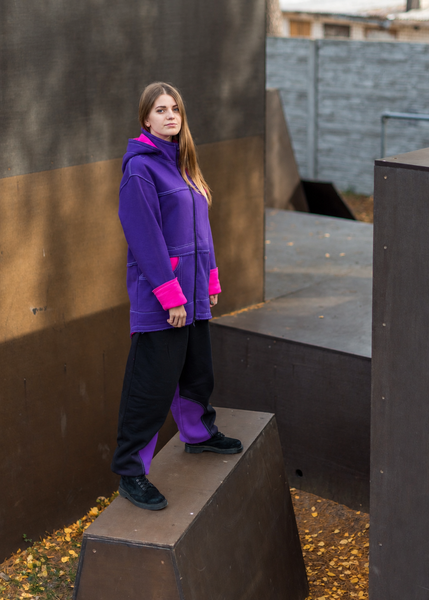 PURPLE&PINK PRO HOODIE