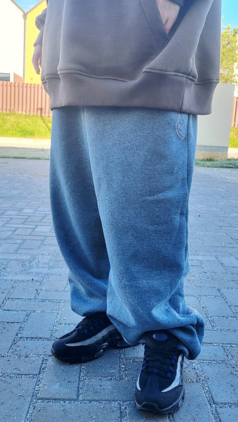 Melange Blue Sweatpants