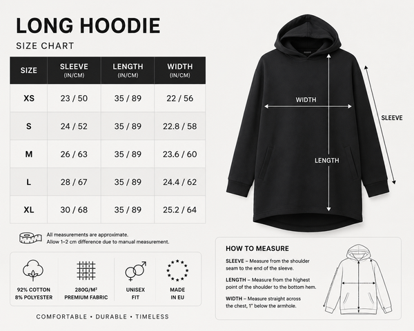 SCHWARZER LANGER HOODIE