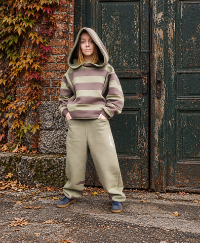 ZEBRA KHAKI HOODIE