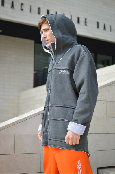 GRAPHITE&LIGHT GRAY PRO HOODIE