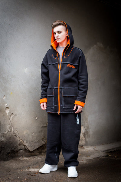 BLACK&CUSTOM PRO HOODIE