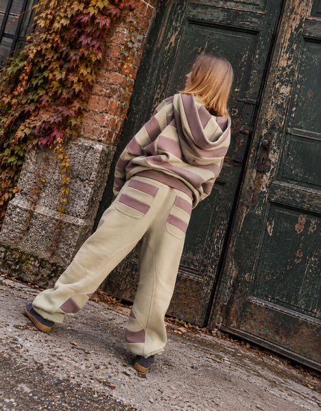 ZEBRA KHAKI HOODIE
