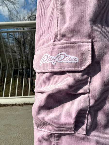 LIGHT PINK CORDUROY 5 POCKET  PANTS