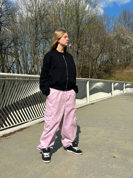 LIGHT PINK CORDUROY 5 POCKET  PANTS