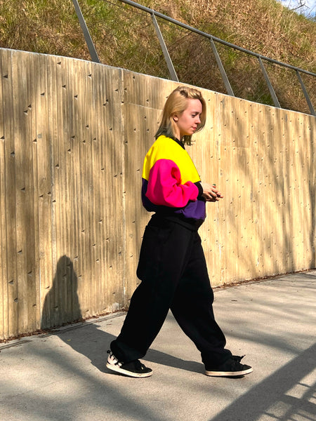 Colorful bomber jacket
