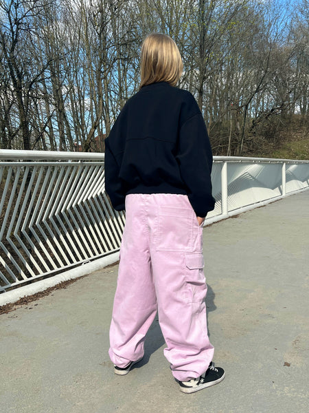 LIGHT PINK CORDUROY 5 POCKET  PANTS