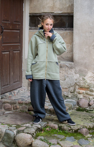 KHAKI&GRAPHITE PRO HOODIE