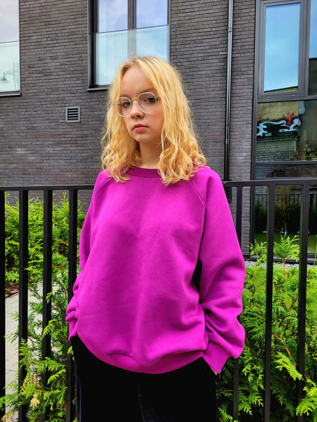 PURPLE FUXIA JUMPER