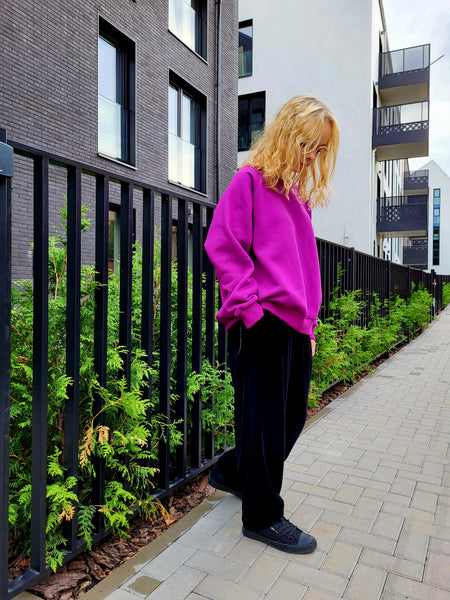 PURPLE FUXIA JUMPER