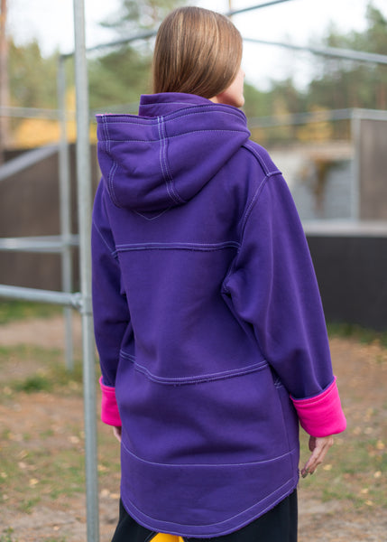PURPLE&PINK PRO HOODIE