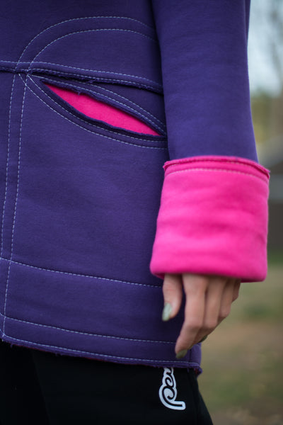 PURPLE&PINK PRO HOODIE
