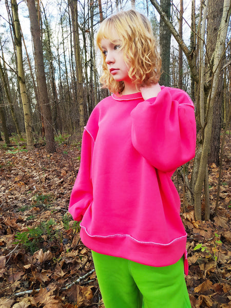 WOMEN'S PINK JUMPER – PeuPeu