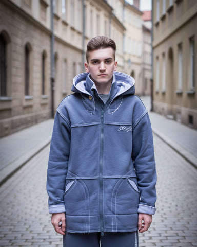 DEEP GRAY&LIGHT GRAY PRO HOODIE