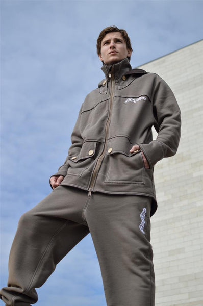 LIGHT BROWN SWEATPANTS – PeuPeu - Main Image