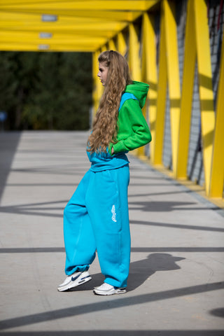 OCEAN BLUE SWEATPANTS